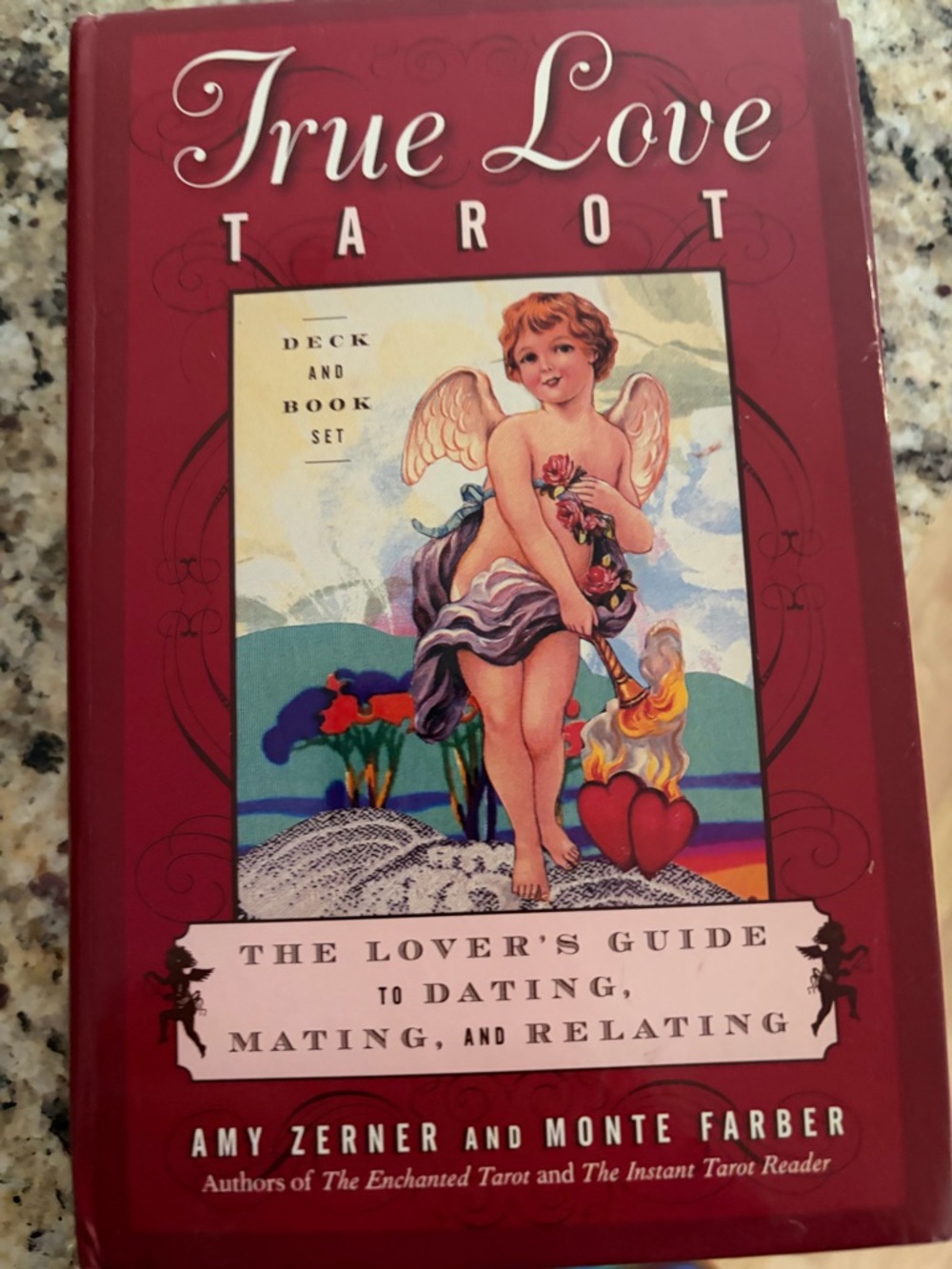 True Love Tarot Deck & Book Set - Red